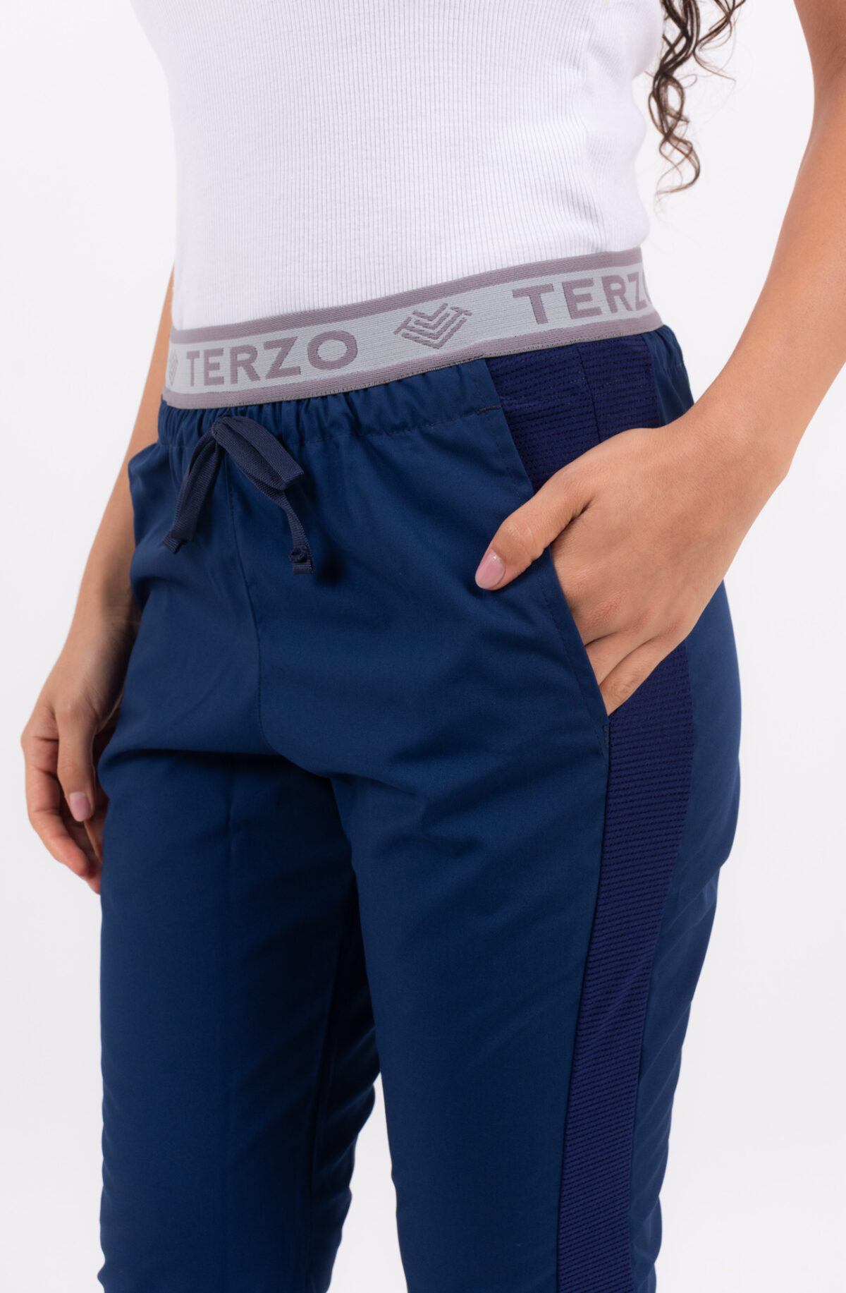 Pantalon Unisex Brand Comfy Marino ARCIEL con MICROPERFORADO SPANDEX - Image 5