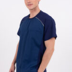 Chaquetilla Hombre Comfy Marino ARCIEL con MICROPERFORADO SPANDEX