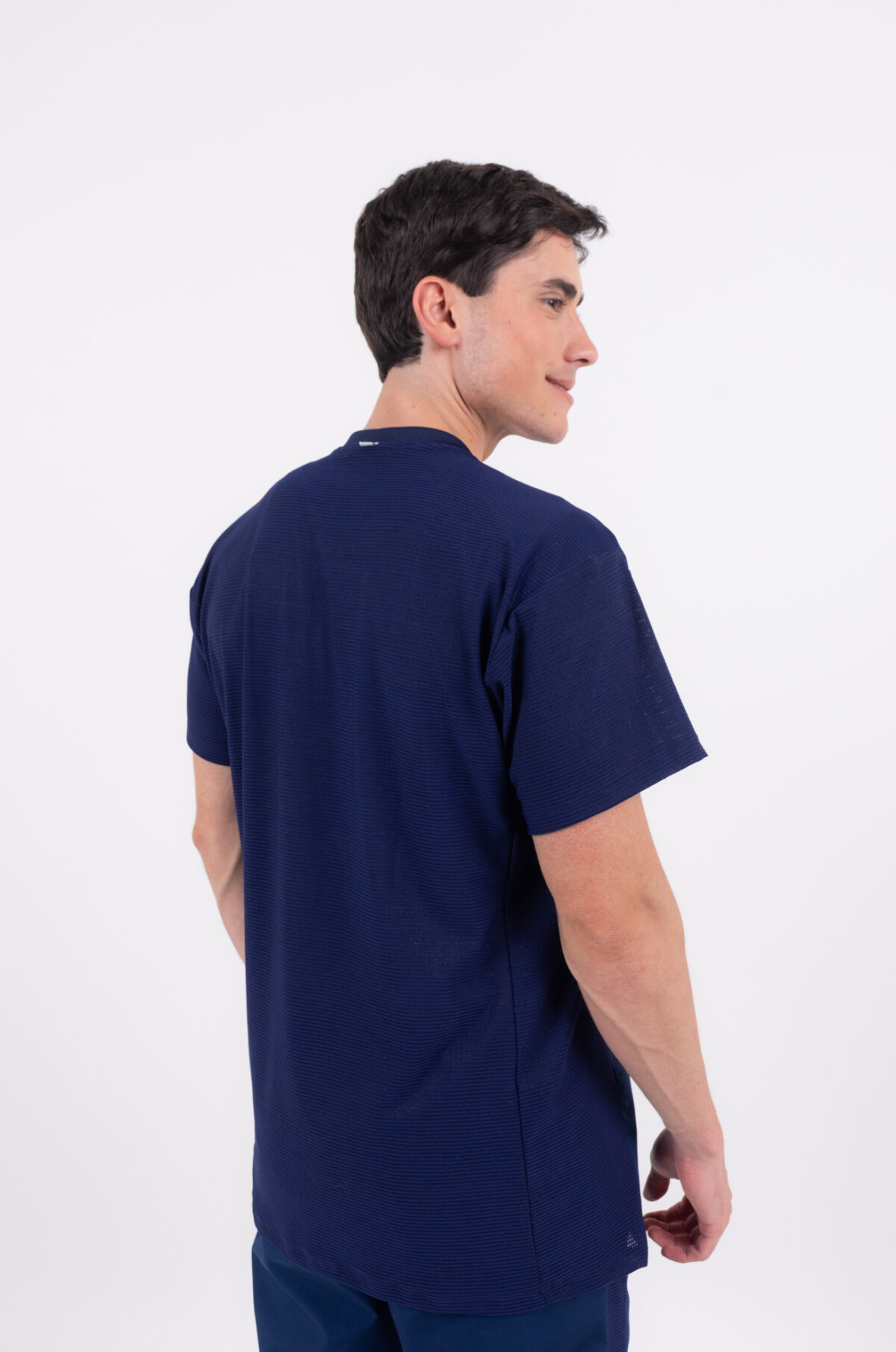 Chaquetilla Hombre Comfy Marino ARCIEL con MICROPERFORADO SPANDEX - Image 2