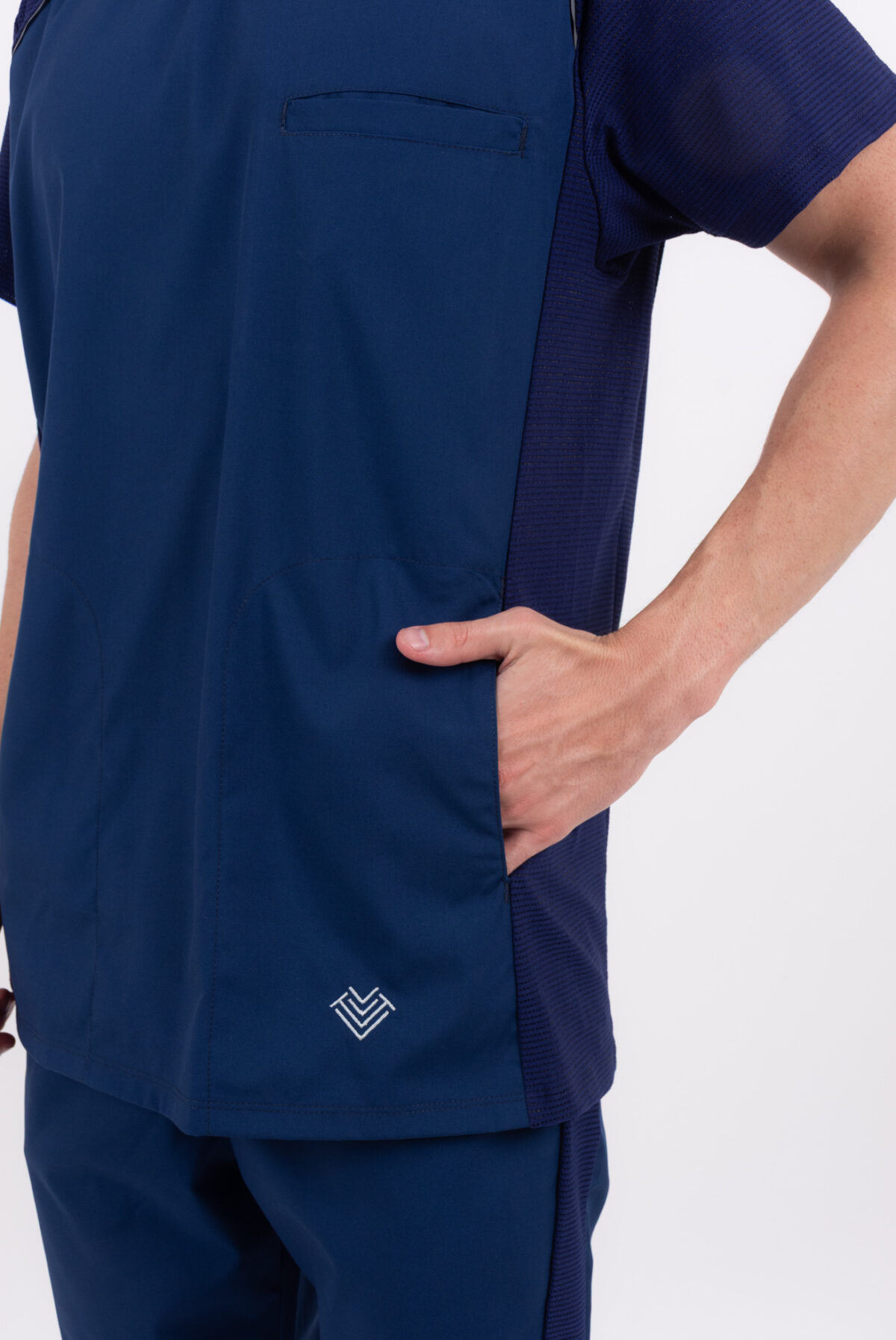 Chaquetilla Hombre Comfy Marino ARCIEL con MICROPERFORADO SPANDEX - Image 3