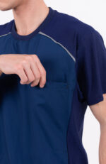 Chaquetilla Hombre Comfy Marino ARCIEL con MICROPERFORADO SPANDEX - Image 4