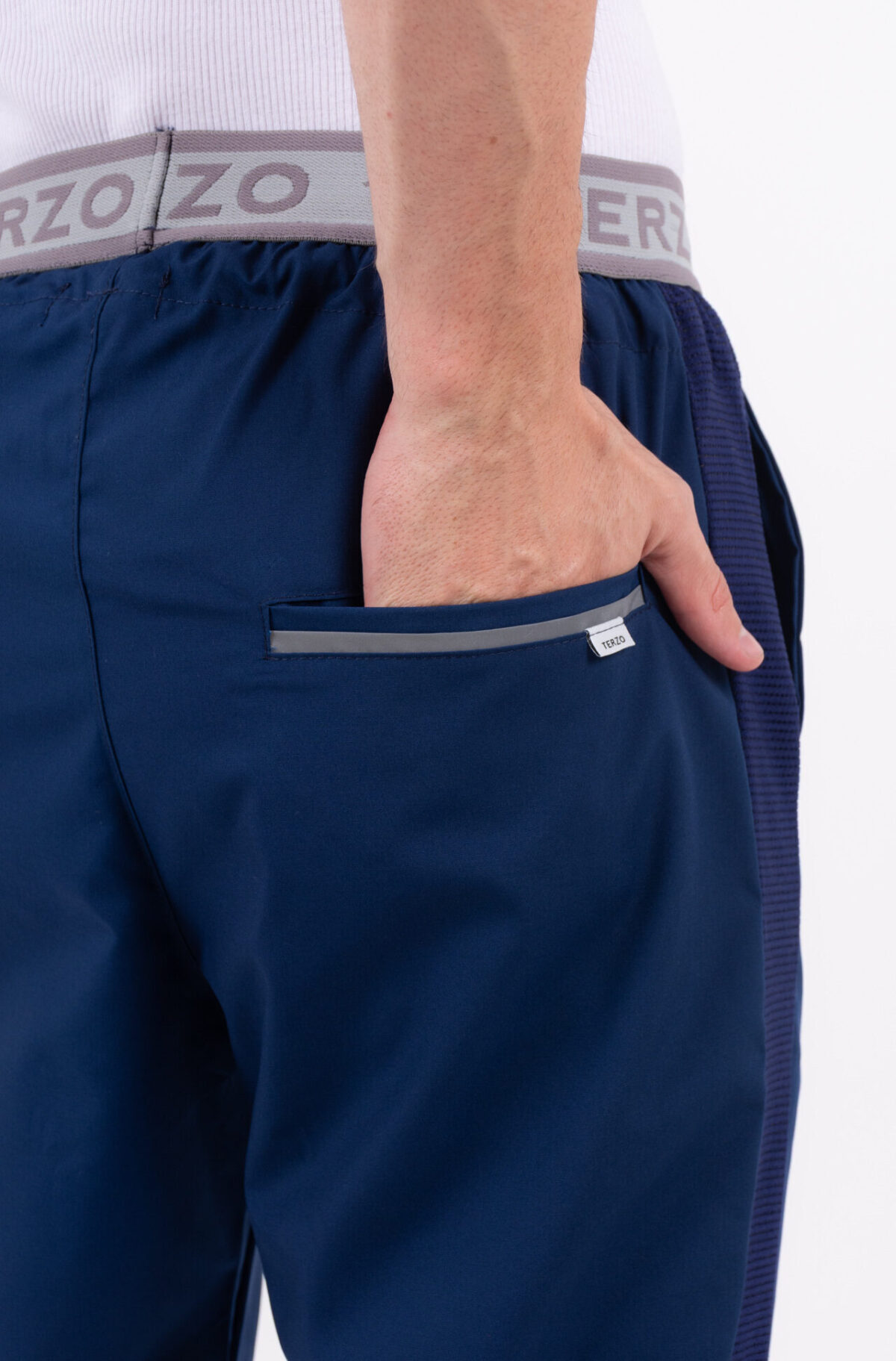 Pantalon Unisex Brand Comfy Marino ARCIEL con MICROPERFORADO SPANDEX - Imagen 11