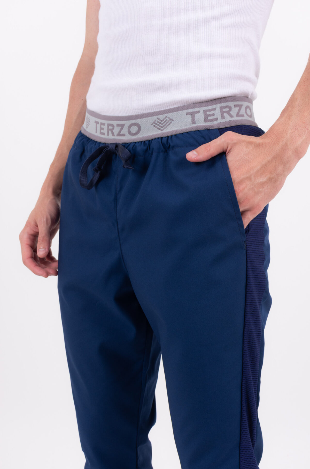 Pantalon Unisex Brand Comfy Marino ARCIEL con MICROPERFORADO SPANDEX - Image 4