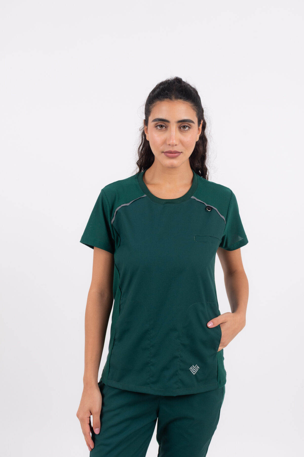 Chaquetilla Mujer Comfy Verde Ingles ARCIEL con MICROPERFORADO SPANDEX - Image 1