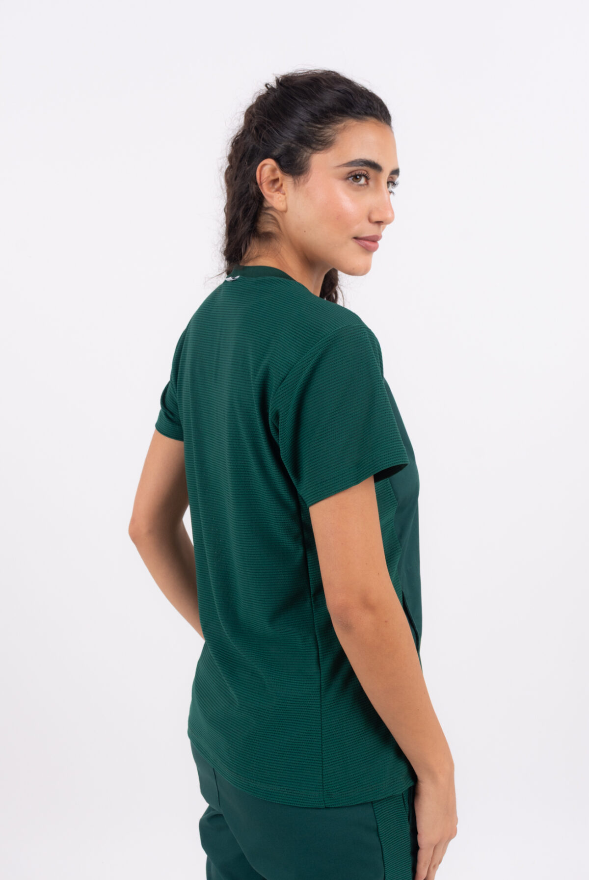 Chaquetilla Mujer Comfy Verde Ingles ARCIEL con MICROPERFORADO SPANDEX - Image 2