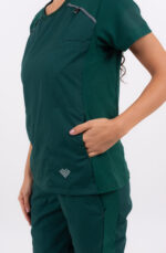 Chaquetilla Mujer Comfy Verde Ingles ARCIEL con MICROPERFORADO SPANDEX - Image 5