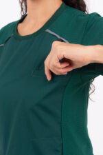 Chaquetilla Mujer Comfy Verde Ingles ARCIEL con MICROPERFORADO SPANDEX - Image 6