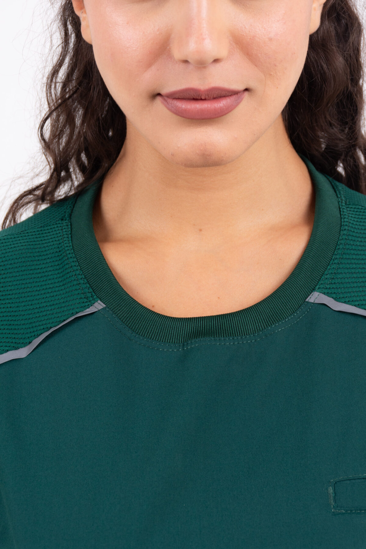 Chaquetilla Mujer Comfy Verde Ingles ARCIEL con MICROPERFORADO SPANDEX - Image 4