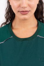 Chaquetilla Mujer Comfy Verde Ingles ARCIEL con MICROPERFORADO SPANDEX - Image 4