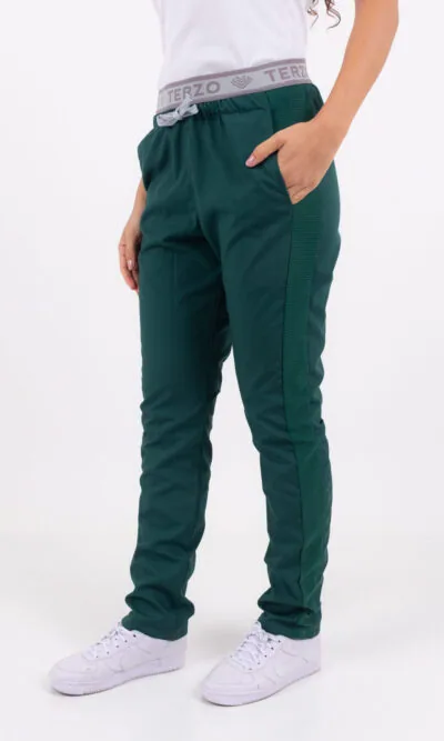 Pantalon Unisex Brand Comfy Verde Ingles ARCIEL con MICROPERFORADO SPANDEX