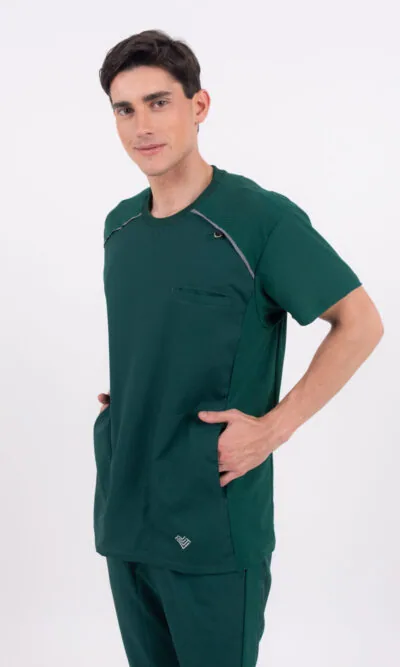 Chaquetilla Hombre Comfy Verde Ingles ARCIEL con MICROPERFORADO SPANDEX