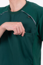 Chaquetilla Hombre Comfy Verde Ingles ARCIEL con MICROPERFORADO SPANDEX - Image 4