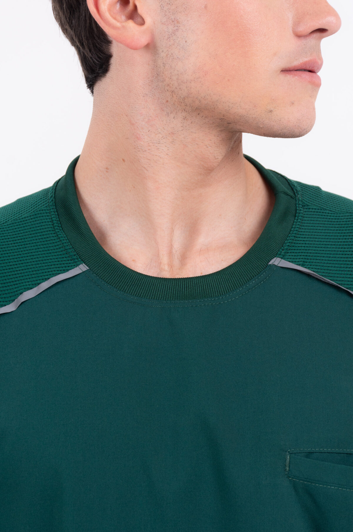 Chaquetilla Hombre Comfy Verde Ingles ARCIEL con MICROPERFORADO SPANDEX - Image 3