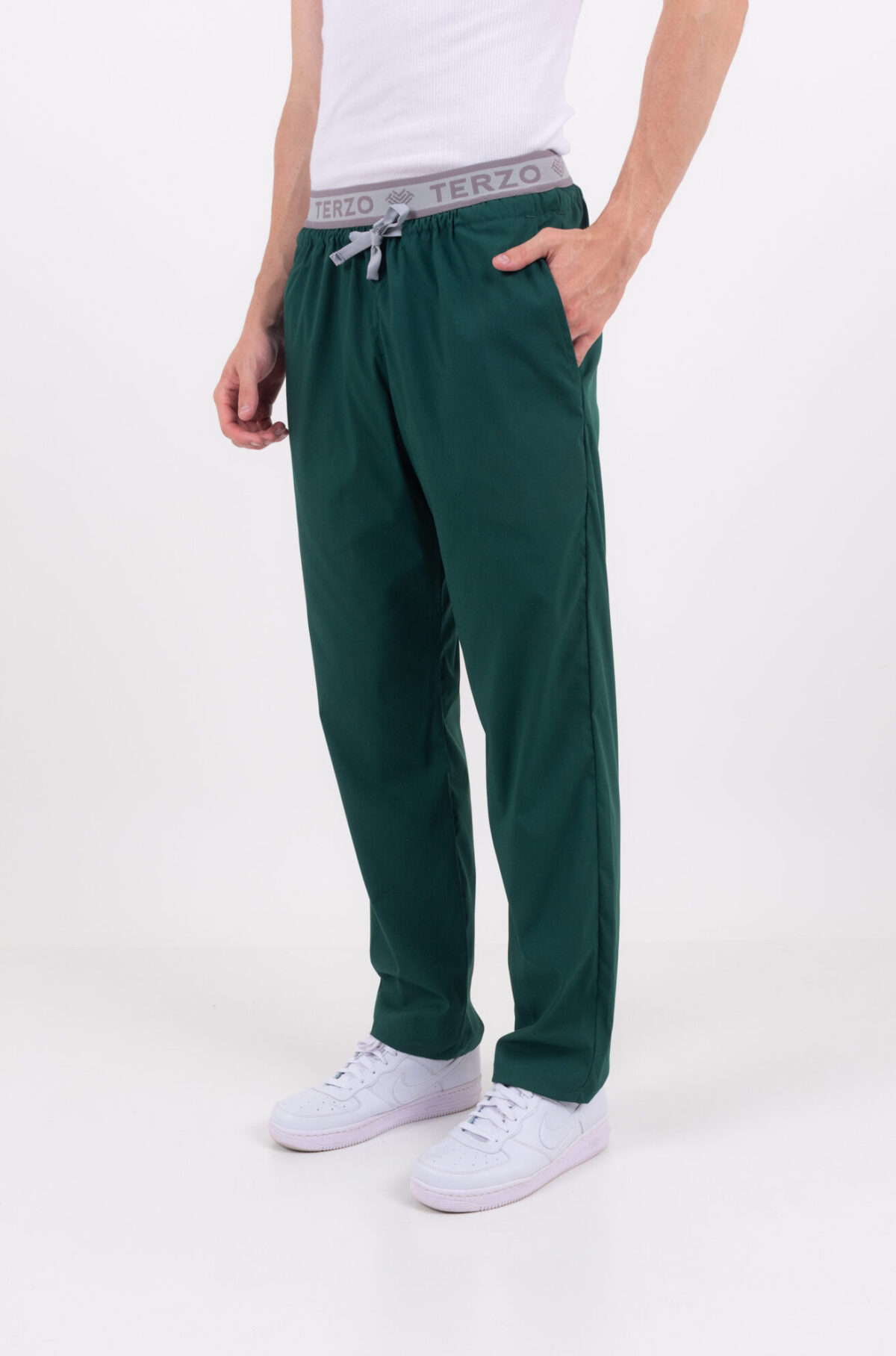 Pantalon Unisex Brand Pocket Verde Ingles CORE SPANDEX - Imagen 9