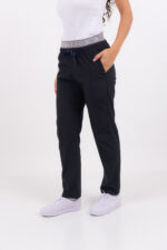 Pantalon Unisex Brand Pocket Negro CORE SPANDEX - Image 3