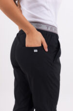 Pantalon Unisex Brand Pocket Negro CORE SPANDEX - Image 4