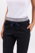 Pantalon Unisex Brand Pocket Negro CORE SPANDEX - Image 5