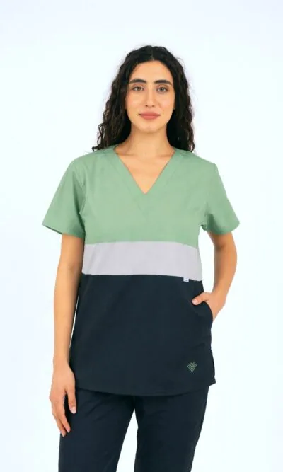 Chaquetilla Mujer Tricolor Kiwi ARCIEL