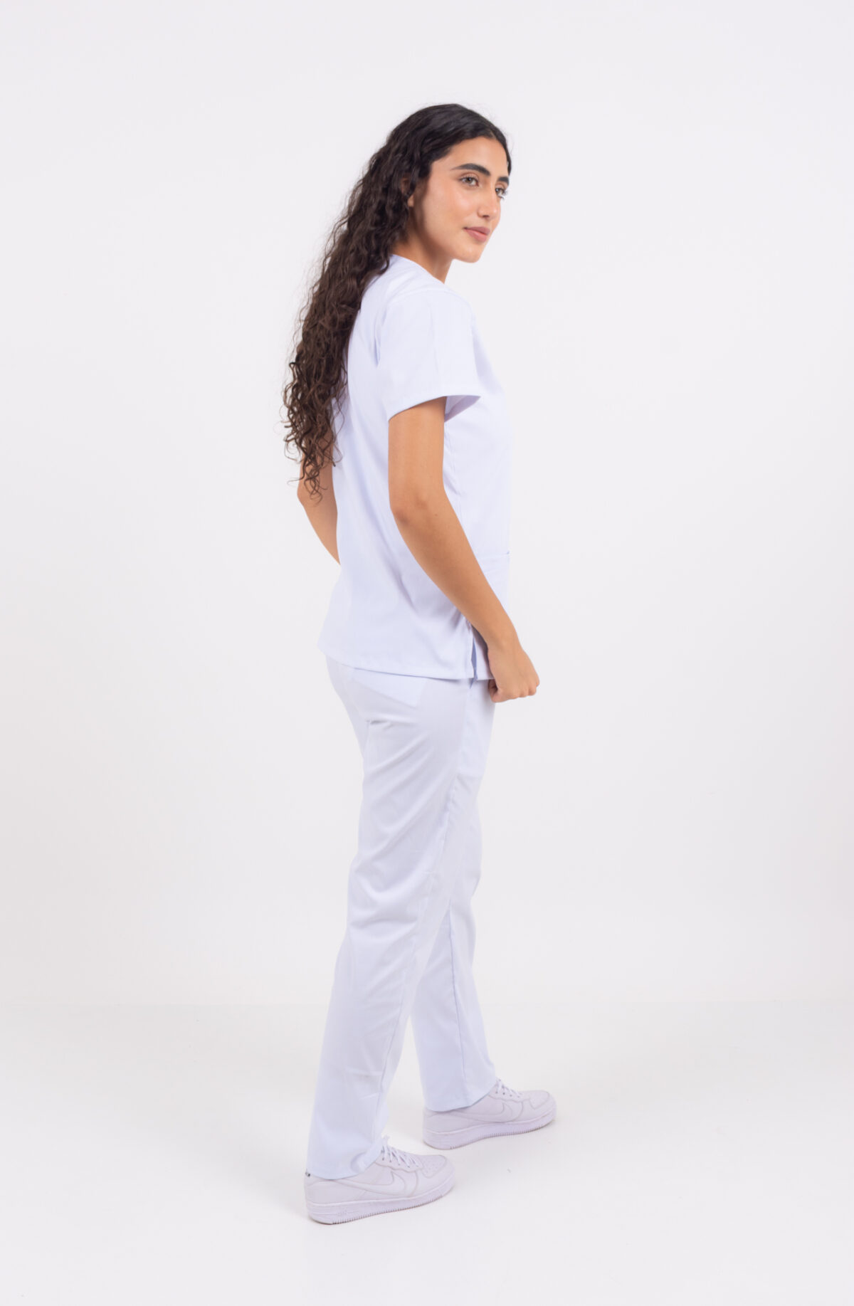 Chaquetilla Mujer Lisa Full Blanco CORE SPANDEX - Image 8