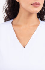 Chaquetilla Mujer Lisa Full Blanco CORE SPANDEX - Image 3