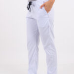 Pantalon Unisex Brand Pocket Blanco CORE SPANDEX