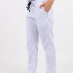 Pantalon Unisex Brand Pocket Blanco CORE SPANDEX
