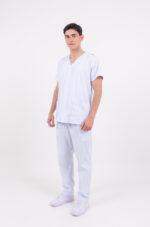 Chaquetilla Hombre Lisa Full Blanco CORE SPANDEX - Image 7