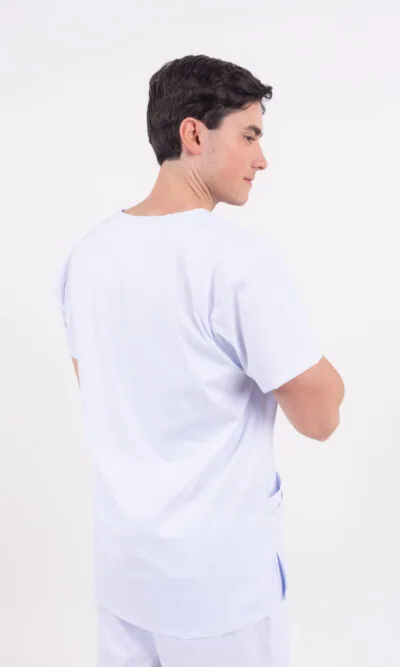 Chaquetilla Hombre Lisa Full Blanco Core Spandex