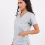 Chaquetilla Mujer Shapy Gris Perla ARCIEL con JERSEY SPANDEX