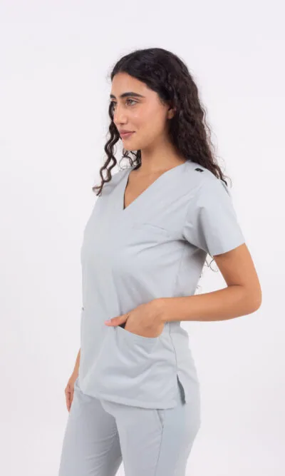 Chaquetilla Mujer Shapy Gris Perla ARCIEL con JERSEY SPANDEX