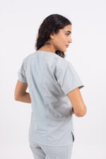 Chaquetilla Mujer Shapy Gris Perla ARCIEL con JERSEY SPANDEX - Image 2