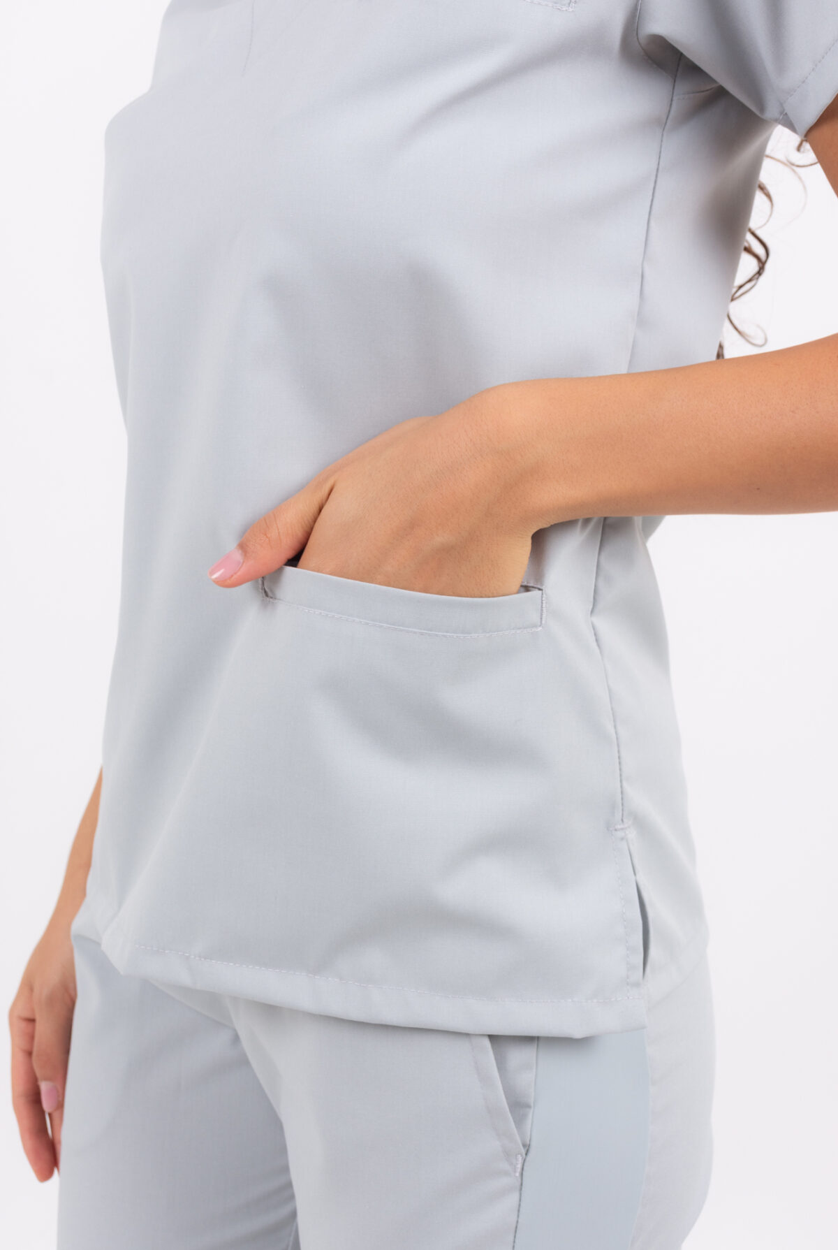 Chaquetilla Mujer Shapy Gris Perla ARCIEL con JERSEY SPANDEX - Image 5