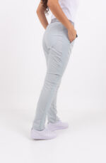 Pantalon Unisex Brand Shapy Gris Perla ARCIEL con JERSEY SPANDEX - Image 2