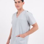 Chaquetilla Hombre Shapy Gris Perla  ARCIEL con JERSEY SPANDEX