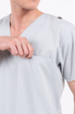 Chaquetilla Hombre Shapy Gris Perla  ARCIEL con JERSEY SPANDEX - Image 4