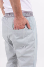 Pantalon Unisex Brand Shapy Gris Perla ARCIEL con JERSEY SPANDEX - Image 10