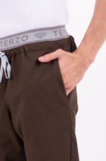 Pantalon Unisex Brand Pocket Chocolate ARCIEL - Image 10