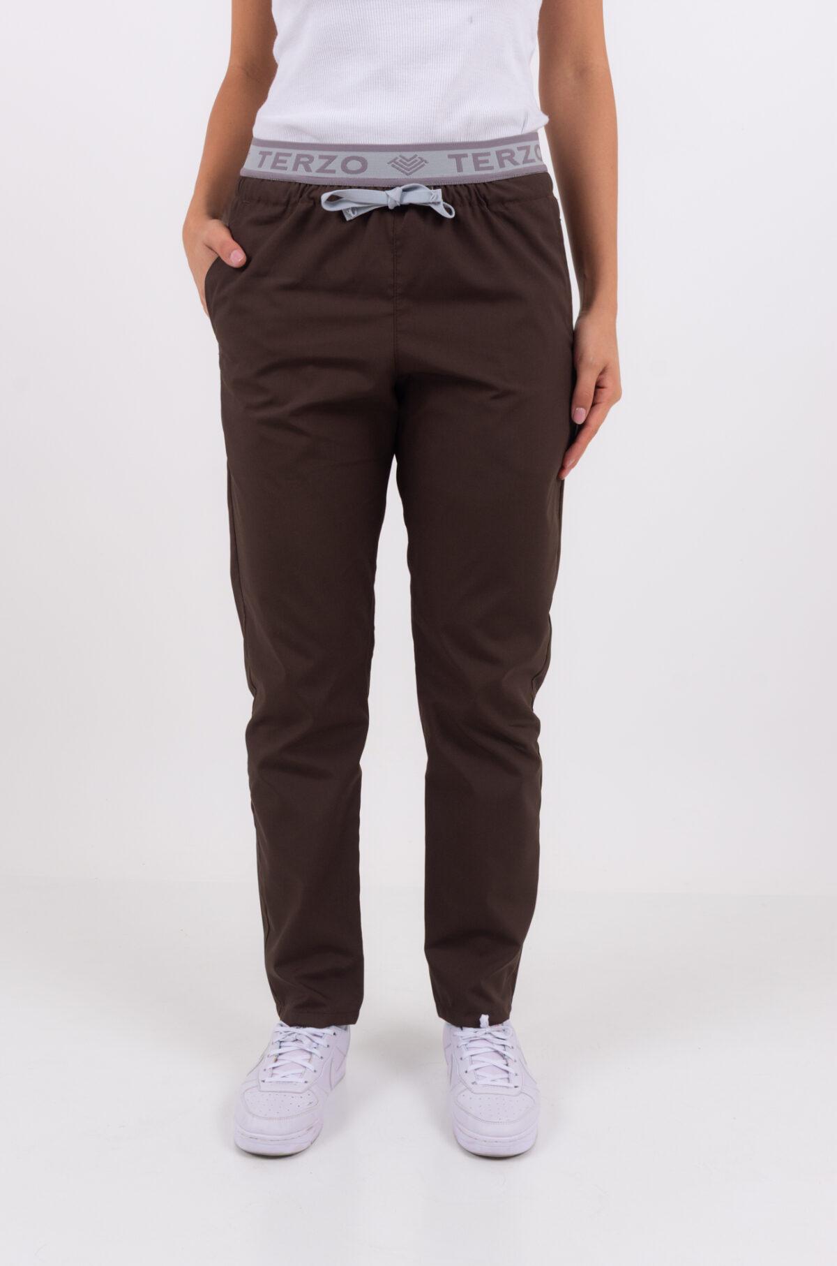 Pantalon Unisex Brand Pocket Chocolate ARCIEL - Image 1