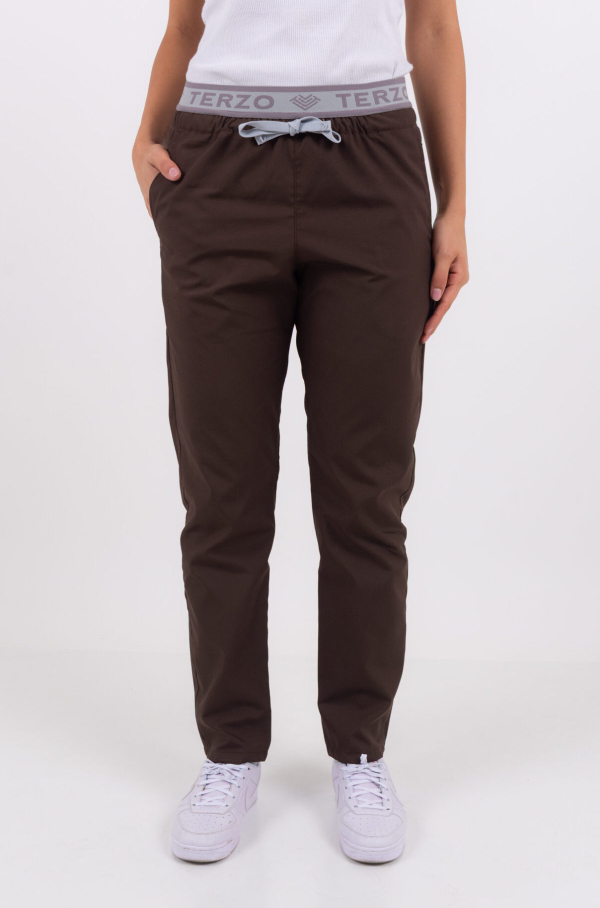 Pantalon Unisex Brand Pocket Chocolate ARCIEL - Image 1