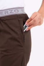Pantalon Unisex Brand Pocket Chocolate ARCIEL - Image 4