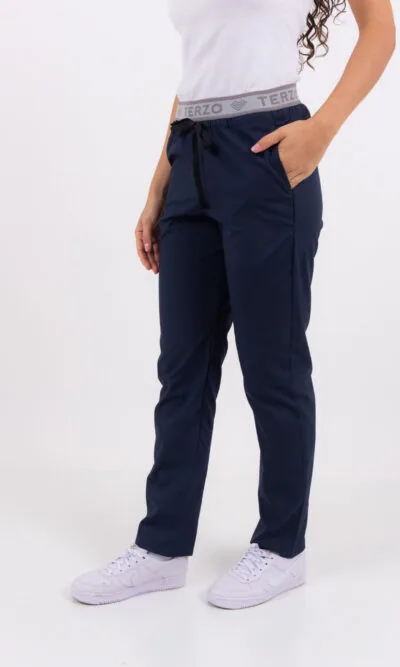 Pantalon Unisex Brand Pocket Azul Noche ARCIEL