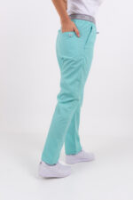 Pantalon Unisex Brand Pocket Verde Aqua ARCIEL - Image 2
