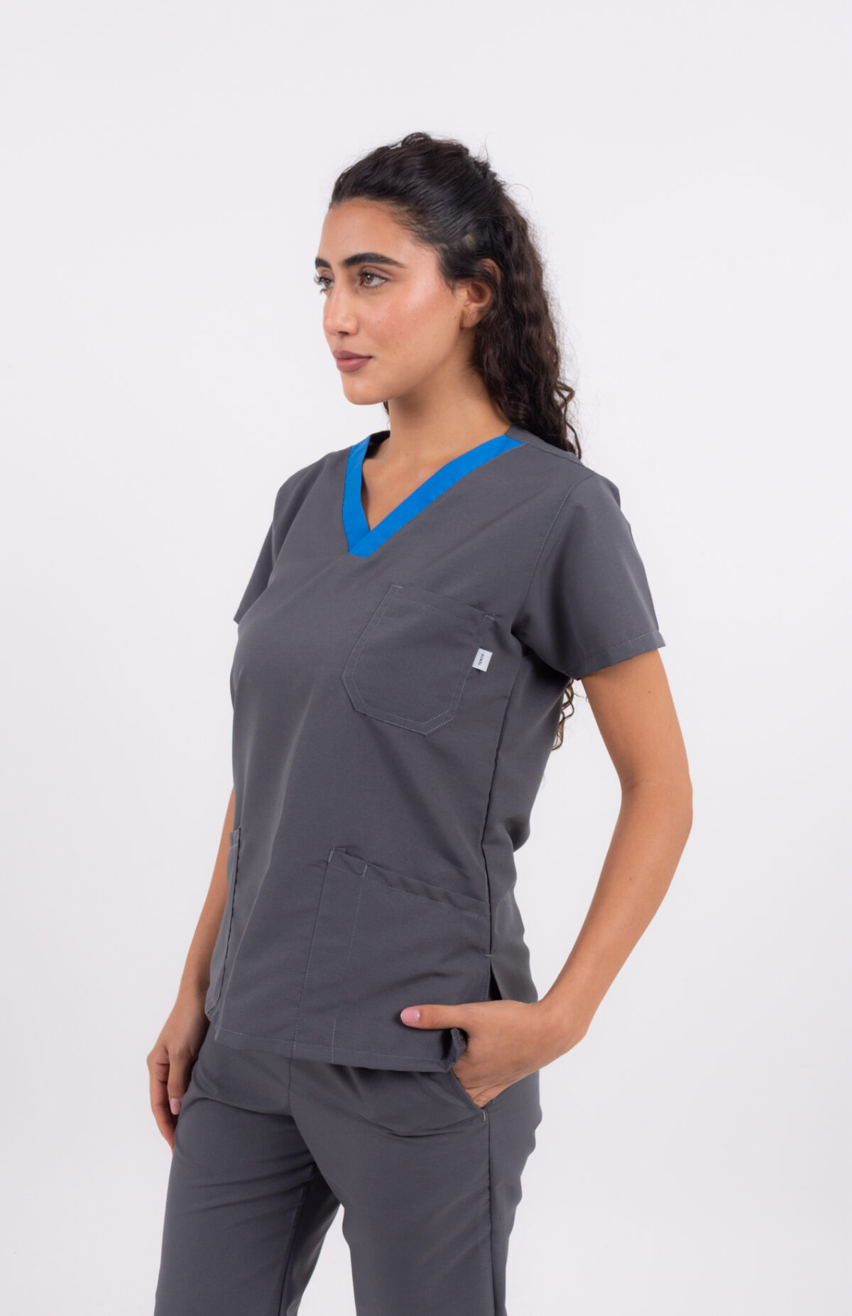 Chaquetilla Mujer Ecco Gris Medio DOTEX - Image 1