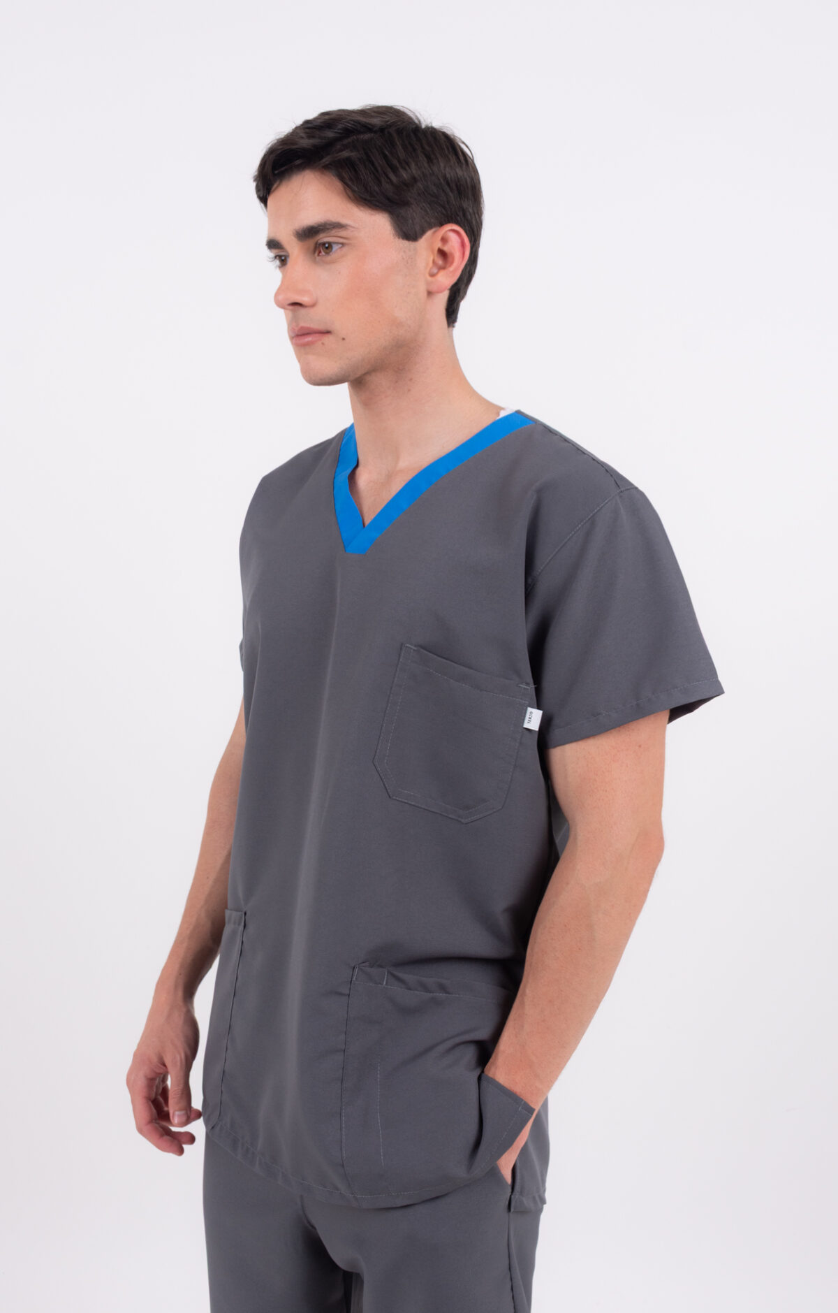 Chaquetilla Hombre Ecco Gris Medio DOTEX - Image 1