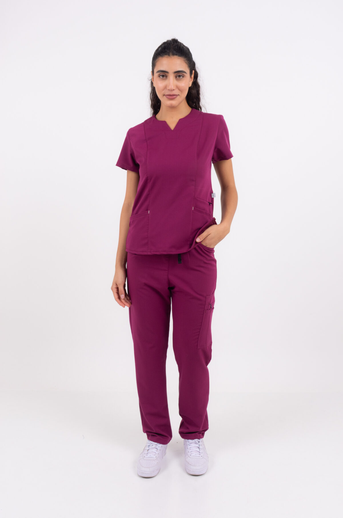 Chaquetilla Mujer Americana Uva TECNO SPANDEX - Image 8