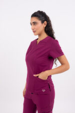 Chaquetilla Mujer Americana Uva TECNO SPANDEX