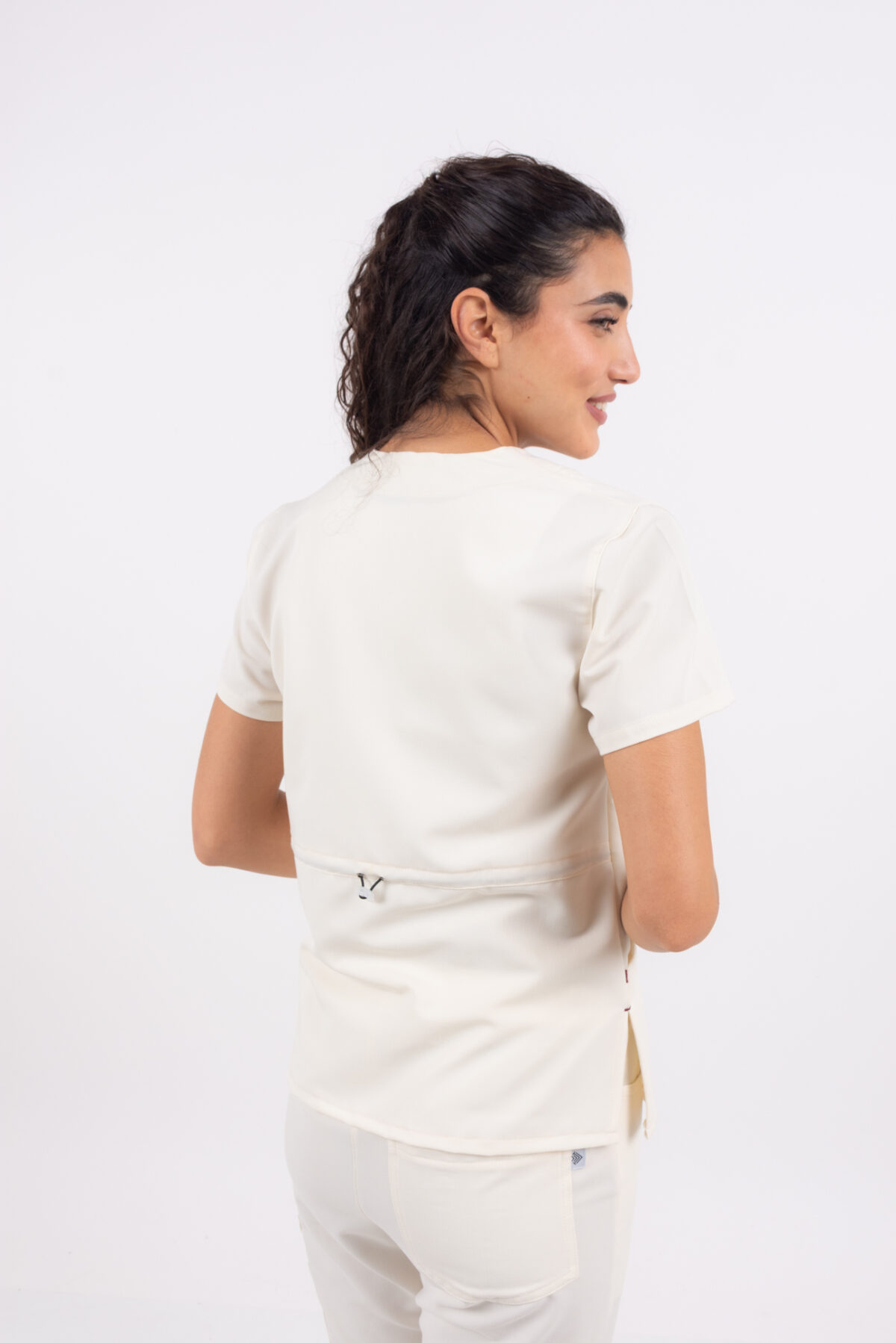 Chaquetilla Mujer Americana Marfil TECNO SPANDEX - Image 2