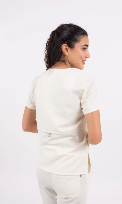 Chaquetilla Mujer Americana Marfil TECNO SPANDEX