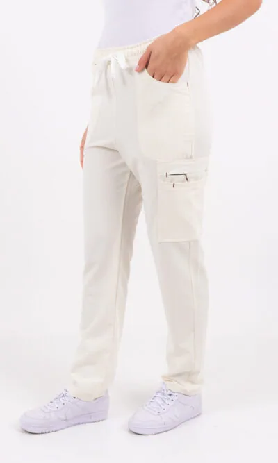Pantalon Unisex Naive Marfil TECNO SPANDEX