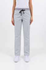 Pantalon Unisex Brand Shapy Gris Perla ARCIEL con JERSEY SPANDEX - Imagen 3
